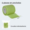 Vendaje Deportivo Autoadherible 6 Roll (Mezcla de Colores), Venda Adhesiva