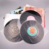 LP Vinyl Inner Sleeves Transparent Anti Static Plastic Round Bottom