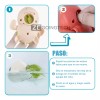 Zcgoingtech 7pzs Juguetes De Baño Para Bebes Tortugas + Delfín