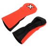 Mixed Fabric Head Cover Golf Club Protector Knitted Polyester Waterproof