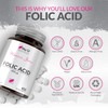 Folic Acid 400 mcg - 450 Vegan Tablets - 15