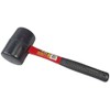 Rubber Mallet Fibre Glass Handle Large Fibrebglass Shaft Hammer With Grip 32oz