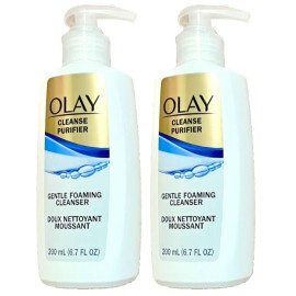 OLAY CLEANSE Gentle Foaming Face Cleanser, All Skin Types 6.7 fl. oz- Pack of 2
