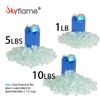 Skyflame High Luster 10-Pound Regular Fire Glass for Fire Pit