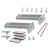 SPARES2GO Integrated Door Mounting Set for Siemens Dishwasher