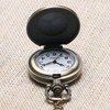 Cymru Apparel Gift Boxed Comic Book Superhero Quartz Pocket/Necklace Watch
