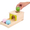 Adena Montessori Object Permanent Box with Tray, Three Balls, Montessori