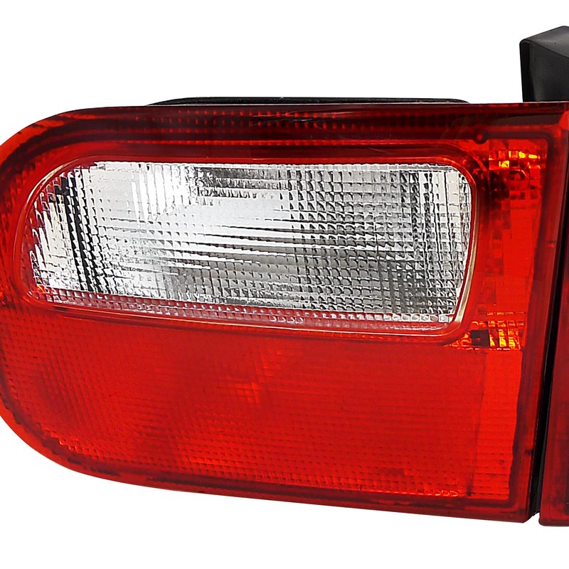 Spec-D Tuning Red Clear Lens Tail Lights Compatible with 1992-1995