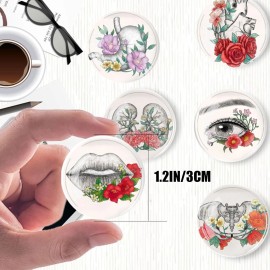 NoBrand 12Pcs Magnets for Fridge, Funny Fridge Magnet Shape, Cute Small Tiny Magnet for