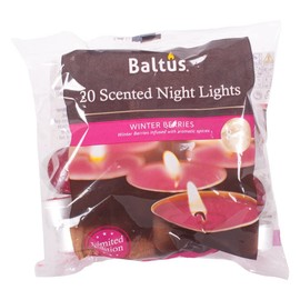 Winter Fragrance 8 Hour Tea Lights 20 Pack (Winter Berries), JNS_475599