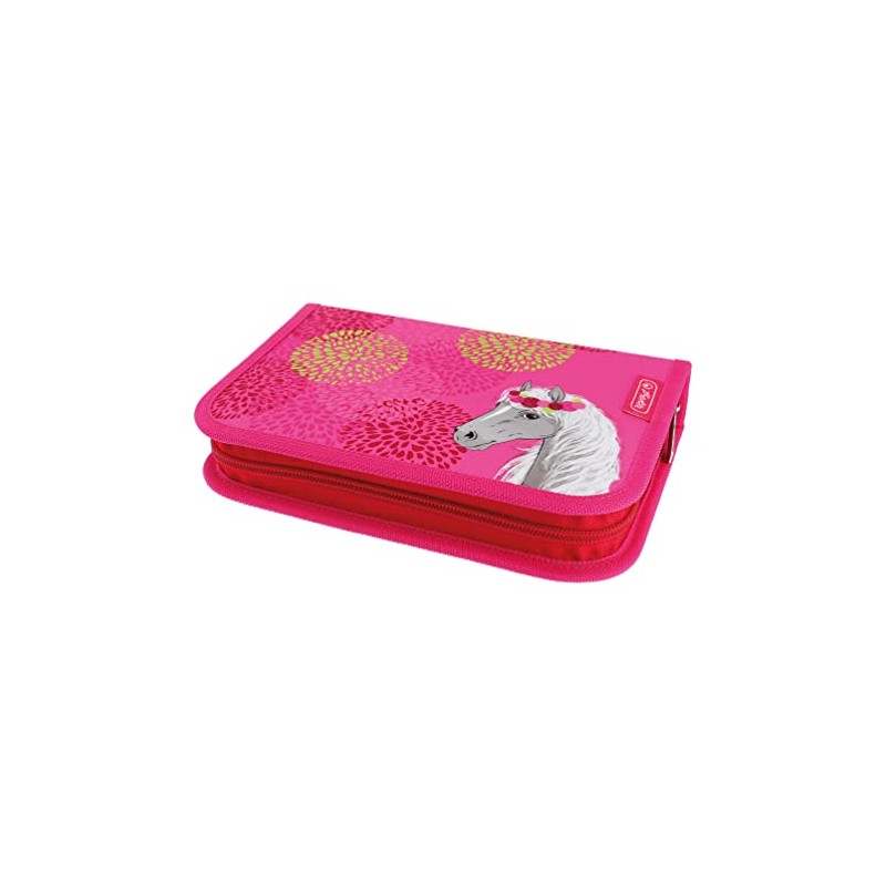 herlitz 31-piece pencil case, Bloomy Horse, playful