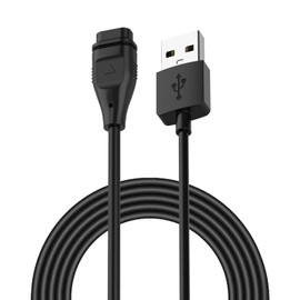 For COROS PACE 3 / COROS VERTIX 2 Charger Charging Cable [NOUKAJU] For COROS PACE 3 / VERTIX 2 Smart Watch Charger Charging Cable Heavy Duty Smart Watch Accessory (Black)