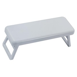 "Abbraccia" Nail Arm Rest, Hand Cushion, Folding Soft Hand Rest, Palm Rest Manicure Tool for Salon Desk Home Acrylic Nails Arm, Gray