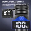 MC-ELIN 1PC Rechargeable Flashlights High Lumens 10000 Long Distance, Super