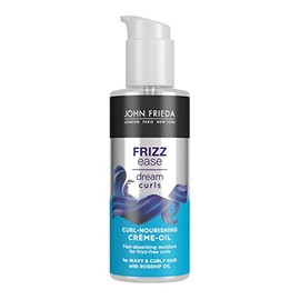 John Frieda Frizz Ease Dream Curls - Aceite de crema de rizos de absorción rápida y nutritiva para rizos suaves y definidos, 3.4 fl oz para cabello on