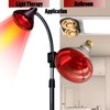 250 Watts Infrared Heat Lamp Bulbs, R40 Red Heat Light