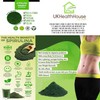 25g UKHealthHouse Pure Premium Spirulina Powder - 62.3% Protein -