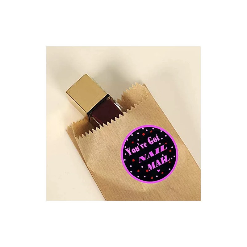 Remarkable Pegatina Para Uñas Nail Mail, 2 Pulgadas Redondas,