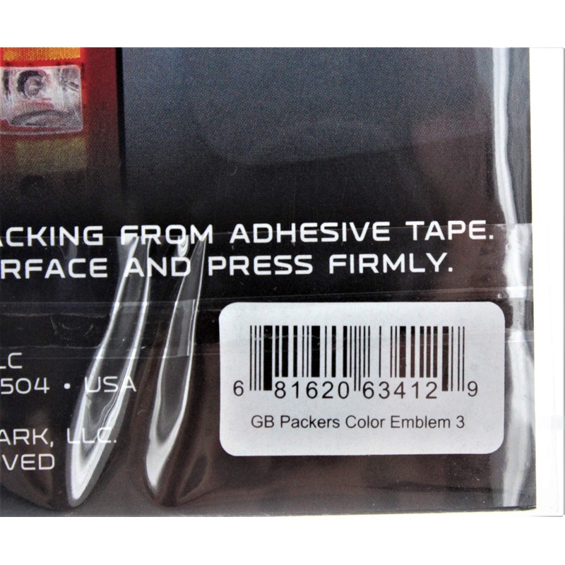 Green Bay Packers - Emblema de color para automóvil