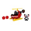 "Jada Toys Ryan's World Helicopter with Combo Panda Figure, 6""
