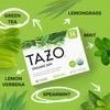TAZO Organic Zen Green Tea, Caffeinated Tea with Refreshing Lemongrass