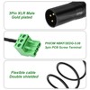 XMSJSIY XLR to 3-pin Phoenix Cable XLR 3P Male to