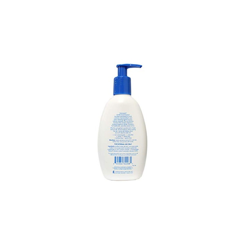 Vanicream Jior Vanicream Limpiador facial suave para piel sensible, 8