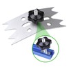 Wulankd 6 Pcs Slab Clamping Dogs for Woodworking Tools, Workbench