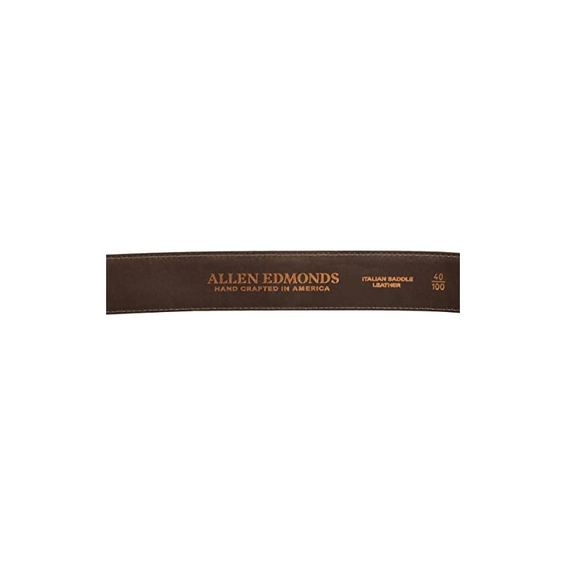 Allen Edmonds mens Manistee Belt, Walnut, 42 US