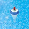 AMTAST Wireless Solar Swimming Pool Thermometer with Calendar Alarm Clock