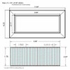 Chameleon Floor Vent Registers - Match Any Floor Tile, Hardwood