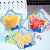 Septe 20Pcs Cartoon Cute Star Bow Transparent Snack Candy Chocolate