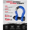 AMBULL Shackles 3/4 Inch D Ring Shackle (2 Pack) 41,887lb