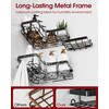Sakugi Corner Shower Caddy, Large, 2-Pack, Soap Holder & Hooks,