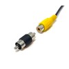 Dolphin Automotive Pair of RCA Phono Male Plug To RCA
