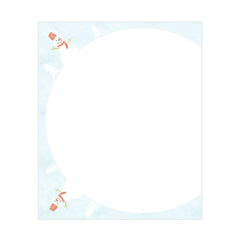 SAIEN 懐紙 スノーマン No.3066