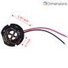 Replacement Carbon Brush Holder Brush Card Assembly for M18 18V