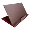Dacasso Chocolate Brown Leather Tablet Stand