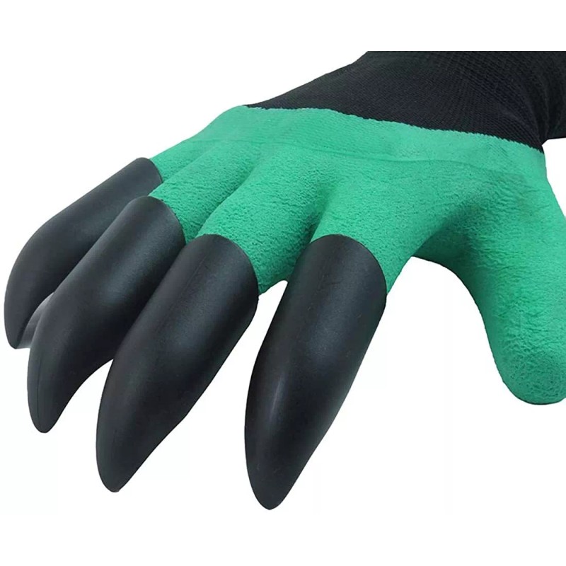Right Handed Garden Gloves with Fingertips Claws Quick Easy to