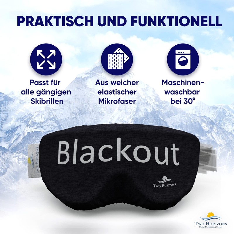 Two Horizons Ski Goggles Protective Cover | Protects Against Scratches