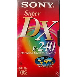 Sony E240 DX Blank Tapes
