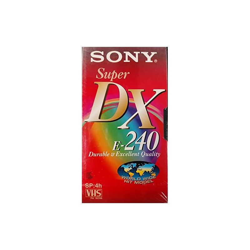 Sony E240 DX Blank Tapes
