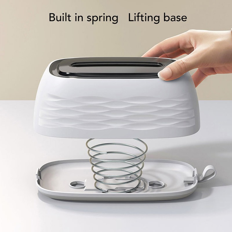 Home Tissue Holder Wall Mounted Innovative Multifunctional Desktop Liftable Napkin