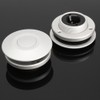 Universal Push Button Billet Hood Pins Lock Clip Kit Aluminum