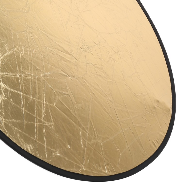 110cm Round Reflector 2 in 1 Collapsible Round Photography Reflector