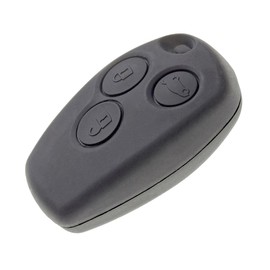 Jongo - Key Shell without Blade Compatible with Renault Trafic, Master and Modus | Key Shell with 3 Buttons