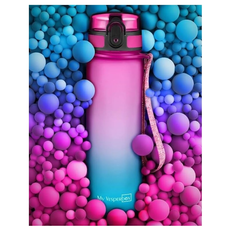 My Vesperbox Minny Children's Leak-Proof Drinking Bottle, 500 ml, with