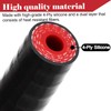 1/4"(6.5mm) Silicone Coolant Cap Intake Vacuum Hose End Plug with