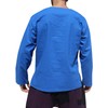 Svenine Medieval Serf Groundsman - Camisa renacentista para hombre, cuello