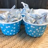 Blue Bulk MINI Candy Nut Paper Cups - Mini Baking